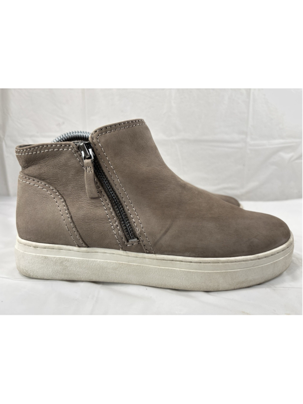 Naturalizer Celeste Booties Ankle Boot Grey Nubuck Size 8.5M